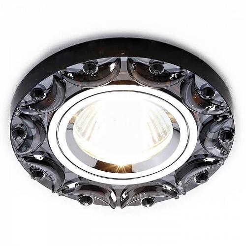 Встраиваемый светильник Ambrella light Ceiling K217 BK