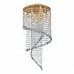 Каскадная люстра Lumina Deco Precisio LDC 7053-7A GD - фото №1