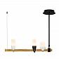 Подвесная светодиодная люстра Loft IT Whisper 1028-3BL - фото №1