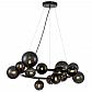 Подвесная люстра Indigo Molecola 11018/14P Black V000194 - фото №1