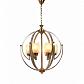Подвесная люстра Lumina Deco Bergen LDP 1232-6 SN+MD - фото №1