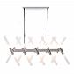 Подвесная люстра Lumina Deco Alford LDP 6036-20 CHR - фото №1