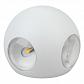 Уличный настенный светильник ЭРА Design WL10 WH Б0034608 - фото №1