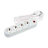 Сетевой фильтр Uniel 4гн х 3м с/з Classic S-GSP4-3C 09796