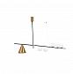 Подвесной светильник Lumina Deco Renzo LDP 6043-6 BK+MD - фото №2