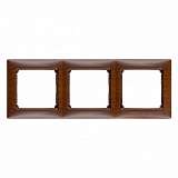 Рамка 3-постовая Legrand Valena тонированное дерево 770313
