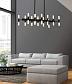 Подвесная люстра Lumina Deco Richmond LDP 6035-24 PR+BK+GD - фото №2