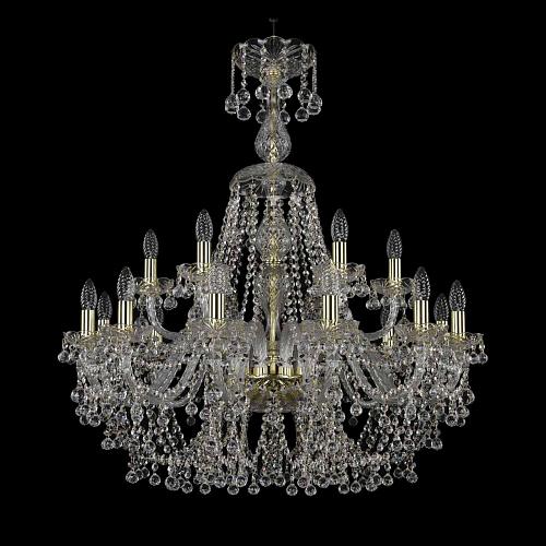 Подвесная люстра Bohemia Ivele 1409/12+6/300/XL-95 G