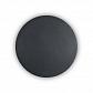 Настенно-потолочный светодиодный светильник Ideal Lux Cover Ap D20 Round Nero 195759 - фото №1