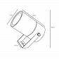 Уличный светильник Arte Lamp Mistero A3303AL-1BK - фото №2