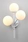 Бра Crystal Lux MEDEA AP3 WHITE - фото №2