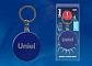 Фонарь-брелок светодиодный (UL-00004097) Uniel Standard Mini от батареек 47х40 S-KL022-T Blue - фото №2