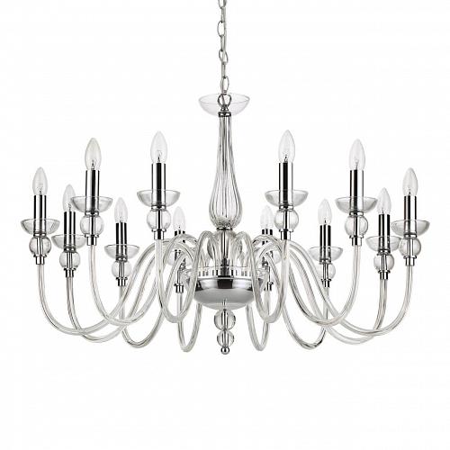 Подвесная люстра Ideal Lux Doge SP12 Trasparente 168906