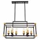 Подвесная люстра Lumina Deco Waldorf LDP 1140-8 BK+MD - фото №8