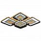 Потолочная светодиодная люстра Profit Light 8051/4+1 WHT+BLK A - фото №1