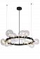 Подвесная люстра Crystal Lux Agata SP15 V2 Black/Transparente - фото №3