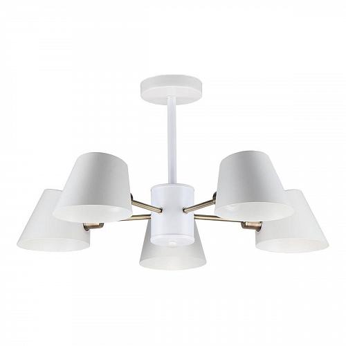Потолочная люстра IMEX MD.9130-5-S WH+AB