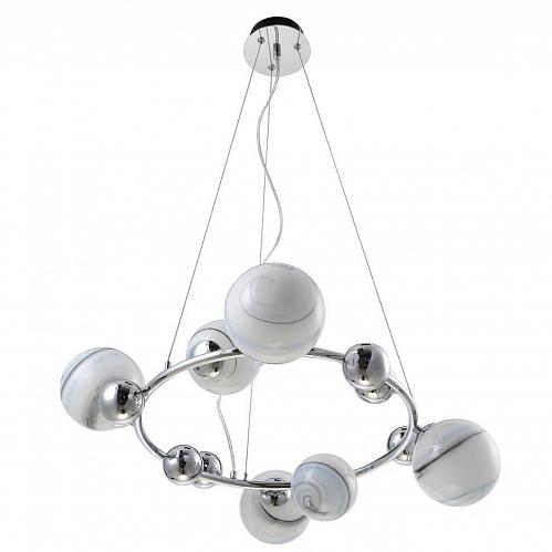 Подвесная люстра Crystal Lux Salvadore SP6H Chrome