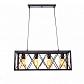 Подвесная люстра Lumina Deco Nortis LDP 11535-4 BK - фото №1
