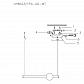 Подвесной светодиодный светильник Lumien Hall Greniya LH8023/1PC-GD-WT - фото №2