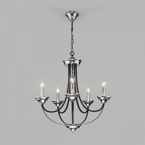 Подвесная люстра Eurosvet Lazzaro 60098/5 хром