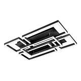 Потолочный светодиодный светильник iLedex Grace 8139-500X250+250-X-T BK