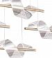 Подвесная светодионая люстра Kink Light Илина 08042-4АS,33 - фото №2