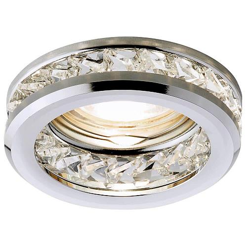 Встраиваемый светильник Ambrella light Crystal K105 CL/CH