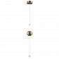 Подвесной светодиодный светильник Lumien Hall Greniya LH8023/1PB-GD-WT - фото №1