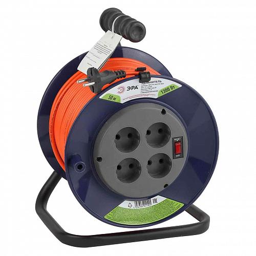 Удлинитель силовой ЭРА RPx-4s-2x0.75-50m Б0043049