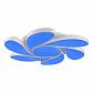 Потолочный светодиодный светильник iLedex Flower 108W WH - фото №3