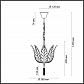 Подвесная люстра Odeon Light Floweri 4838/4 - фото №3