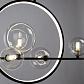 Подвесная светодиодная люстра Arte Lamp Saturn A7791SP-59BK - фото №3