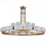 Подвесная люстра Newport 4338+16/C gold М0062174