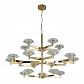 Подвесная люстра Crystal Lux Rebeca SP5+10+5 Gold - фото №1