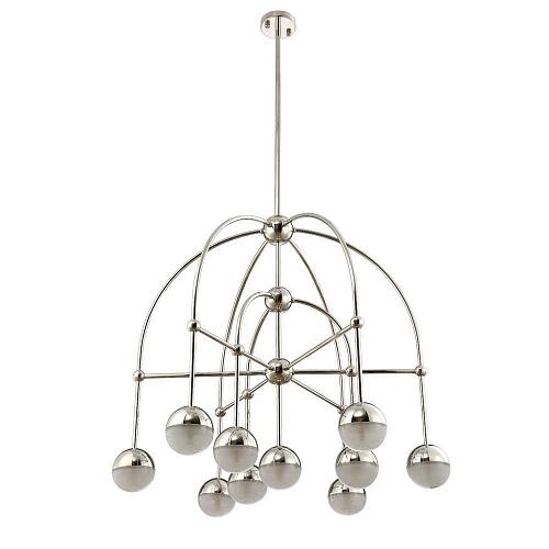 Подвесная люстра Crystal Lux Truena SP-PL6+3+1 Nickel