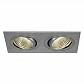 Встраиваемый светодиодный светильник SLV New Tria Led 2 Square Set 113926 - фото №2