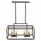 Подвесная люстра Lumina Deco Waldorf LDP 1140-8 BK+MD - фото №5