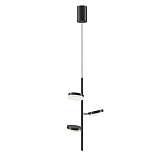 Подвесная светодиодная люстра Maytoni Fad MOD070PL-L18B3K