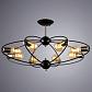 Потолочная люстра Arte Lamp Glasgow A1963PL-8BK - фото №3