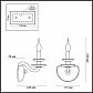 Бра Odeon Light Hall Capri 4187/1W - фото №2