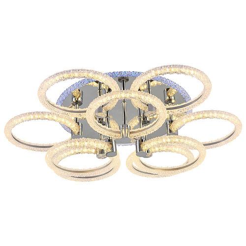 Потолочная светодиодная люстра Profit Light 8024/6+3 CHR