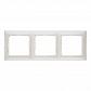 Рамка 3-постовая Legrand Valena жемчужная 770473 - фото №1