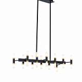 Подвесная люстра Lumina Deco Richmond LDP 6035-24 PR+BK+GD