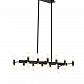 Подвесная люстра Lumina Deco Richmond LDP 6035-24 PR+BK+GD - фото №1