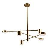 Подвесная светодиодная люстра Kink Light Мекли 07650-6,20