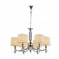 Подвесная люстра Lumien Hall Стинтино LH1050/6H-NK-BG - фото №1