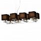 Подвесная люстра Lumina Deco Fianelo LDP 1248-8 BK - фото №1