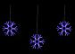 Светодиодная гирлянда Uniel занавес Снежинки-1 220V синий ULD-E1503-036/DTA Blue IP20 Snowflakes-1 UL-00001406 - фото №1