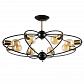 Потолочная люстра Arte Lamp Glasgow A1963PL-8BK - фото №1